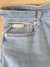 Calvin KleinJeans【涼感】25春夏男士復古休閑通勤ck修身直筒牛仔褲4RAB703 曬單實拍圖