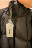 康博中長款連帽泡芙羽絨服女冬季新款寬松保暖時尚外套 黑色 S (80-120斤) 曬單實拍圖