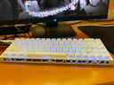 MelGeek「小蜜蜂made68」LOHO68鋁合金鏤空客制化鍵盤外殼定制改裝HOLY 【LOHO68鏤空外殼】電泳白 （燈罩需另買，背板可來圖定制） 曬單實拍圖