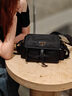 PRADA/普拉達(dá)【七夕禮物】女士Prada Explore 大號(hào)Re-Nylon單肩包 黑色-預(yù)售 曬單實(shí)拍圖