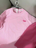 迪士尼（Disney）t恤兒童套裝夏季2025新款女童短袖上衣夏裝大童女孩短褲童裝衣服 粉色上衣 150 cm 曬單實(shí)拍圖