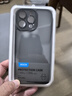 ROCK適用蘋果16ProMax手機(jī)殼iPhone16ProMax保護(hù)套膚感鏡頭全包精孔親膚防摔簡約硅膠不粘指紋男女黑色 曬單實拍圖