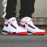 耐克（NIKE）官方艦店男鞋春季運(yùn)動(dòng)鞋AIR FLIGHT 89氣墊休閑鞋AJ4兄弟跑步鞋 白/黑/大學(xué)紅/AJ4兄弟款 42 曬單實(shí)拍圖