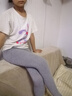 貓人女童打底褲踩腳春秋款白色褲子外穿秋冬中大童女孩兒童舞蹈連褲襪 【春秋踩腳款】黑色+灰色- 2條 5-9歲 (L) 【建議115-130CM】 曬單實(shí)拍圖