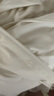 蕉下（beneunder）長(cháng)溯戶(hù)外中長(cháng)款寬松休閑防紫外線(xiàn)防曬衣女霜奶白 M  曬單實(shí)拍圖