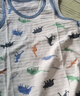 貝瑞加（Babyprints）兒童背心2件裝夏季無(wú)袖上衣純棉男童背心輕薄透氣護(hù)肚 恐龍120 曬單實(shí)拍圖
