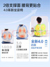 護(hù)童（Totguard）兒童學(xué)習(xí)椅可調(diào)節(jié)升降學(xué)生正姿四背坐姿椅 G985_奇思藍(lán) 帶腳踏 曬單實(shí)拍圖