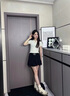 CARESS & KUDOS商場同款小ck銀色德訓(xùn)鞋女款2025新款春夏小個(gè)子內(nèi)增高休閑板鞋 銀色(常規(guī)款） 跟高4cm 37 曬單實(shí)拍圖