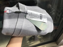 恒源祥[可機(jī)洗]精紡雙線高支羊毛衫女秋冬內(nèi)搭外穿針織開衫純色百搭毛衣 淺灰 （可機(jī)洗） M 160(建議40-50kg) 曬單實(shí)拍圖