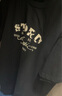 杰克·瓊斯（JACK&JONES）25年衣服男裝純棉短袖t恤男士春夏季寬松潮流字母高端白色半袖 E40黑色 常規(guī) 2XL 曬單實(shí)拍圖
