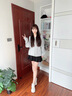 CHERY KALLY【流光麗影】潮牌新款板鞋女2025年夏季女士休閑百搭厚底松糕鞋子 金色 Golden 38 曬單實(shí)拍圖