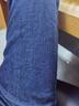 無印良品（MUJI）男式 橫豎彈力牛仔 緊身褲  褲子 長褲 休閑褲丹寧回潮AEA53A2S 深藏青色 30inch 曬單實拍圖