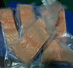 鮮京采 智利大西洋鮭魚三文魚段 凈重2斤 生鮮魚類  曬單實(shí)拍圖