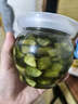 山東臘八蒜綠蒜糖蒜咸菜蒜頭腌制泡菜糖醋蒜新鮮泡大蒜下酒菜批發(fā) 精品臘八蒜500g*1罐【罐裝】 曬單實拍圖