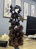 漢臻唐璽（HONZONTX）黑檀木雕刻年年有魚(yú)根雕荷花動(dòng)物擺件家居客廳裝飾工藝品喬遷送禮 花梨木年年有魚(yú) 高40cm 曬單實(shí)拍圖