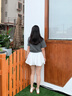 卓詩尼波西米亞涼鞋女2025新款夏季配裙子水鉆復(fù)古羅馬平底露趾女鞋子 米白色 37 曬單實(shí)拍圖
