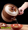 耐高溫燃?xì)馔撂占逅庫(kù)茵B(yǎng)生煲傳統(tǒng)老式熬中藥煎藥砂鍋熬藥砂鍋藥罐 小號(hào)(約2.2L)藥材較少這款 曬單實(shí)拍圖