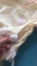 班喜迪女童長袖t恤春秋款2025新款兒童洋氣公主套頭上衣寶寶秋季打底衫 黃色 110 曬單實(shí)拍圖