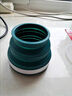 JCZS日本可折疊水杯漱口杯便攜式食品級旅行戶(hù)外硅膠杯子耐高溫迷你杯 墨綠色 曬單實(shí)拍圖