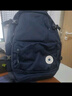 匡威（Converse）官方 Straight Edge男女休閑簡約雙肩包書包10021138 10021138-A02/暗夜藍色 OSFA 曬單實拍圖