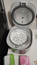 美的（Midea）電飯煲 0涂層電飯鍋4升 316L不銹鋼內(nèi)膽3-4人家用多功能無(wú)涂層微壓智能預(yù)約MB-RE476S 曬單實(shí)拍圖