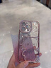 雅思戀 閃粉立體貓咪適用蘋果16promax手機(jī)殼透明iphone15pro防摔簡約蘋果14鑲鉆時尚13pro全包高級感 閃鉆貓咪【太空銀+閃粉卡】 iPhone 16 Pro 曬單實拍圖