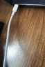 華為（HUAWEI）6A數(shù)據(jù)線充電線 USBType-C轉(zhuǎn)USBType-C/線長1.8m/高品質(zhì)線芯原裝 白色CC800 曬單實拍圖
