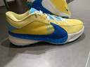 耐克（NIKE）男籃球鞋ZOOM FREAK 5 EP低幫運(yùn)動(dòng)鞋 DX4996-700 黃色 42  曬單實(shí)拍圖