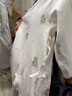 婧麒（JOYNCLEON）新生嬰兒衣服初生寶寶偏開系帶和尚服嬰兒連體衣薄款春秋哈衣 帽子小熊Jlt178002 52cm 【0-1個月 體重2-3.4kg】 曬單實(shí)拍圖