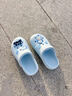 樸西夏季2025新款小學(xué)生軟底防滑易清洗兒童洞洞鞋兒童6-12歲女童涼鞋 凈水藍夏日清涼色 30 【30~31(200mm)】 曬單實(shí)拍圖