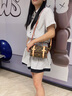 古士旗法國包包女包2025新款單肩包女士手提斜挎包七夕情人節(jié)禮物送女友 咖啡色【Coffee】 曬單實拍圖