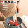 家の物語日本煎牛排夾子廚房食品級硅膠耐高溫食物夾燒烤烤肉防燙夾面包夾 曬單實拍圖