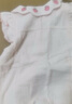 凡獵嬰兒衣服夏裝新生兒包屁衣女寶寶連體衣滿(mǎn)月百天純棉哈衣夏季 粉色 66cm 曬單實(shí)拍圖