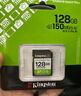 金士頓（Kingston）128GB SD存儲卡 U1 V10 相機內(nèi)存卡 sd卡大卡 支持4K 高速連拍 讀速150MB/s 曬單實拍圖