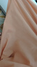 頂瓜瓜睡裙女純棉春夏舒適短袖可外穿睡衣家居服女23337 欲晚桔 165  曬單實(shí)拍圖