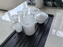 瓷牌茗茶具中國(guó)白羊脂玉冰種茶具套裝德化白瓷高檔送禮節(jié)日伴手禮喬遷禮物 曬單實(shí)拍圖