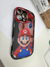 正屋適用蘋(píng)果16情侶手機殼馬里奧iPhone16promax硅膠防摔15plus防摔16pro 泡芙黑色-紅帽白字馬里奧 蘋(píng)果16PROMAX 曬單實(shí)拍圖