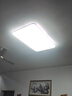 雷士（NVC）吸頂燈客廳大燈簡約奶油風(fēng)LED照明燈飾臥室燈餐廳白月X 包安裝 曬單實(shí)拍圖