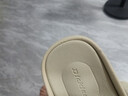 Dickies拖鞋男時尚休閑拖鞋居家戶外沙灘輕便潮流一字拖 軍米色 42  曬單實(shí)拍圖