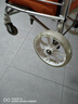 SDFFKOS購物車(chē)輪子買(mǎi)菜車(chē)小拖車(chē)小拉車(chē)輪子手拉車(chē)轱轆配件橡膠減震輪子 雙軸承白色直徑17厘米一對 曬單實(shí)拍圖