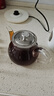 金鑲玉 玻璃茶壺泡茶壺花茶壺涼水壺耐熱防爆過濾內膽帶蓋 雨潤壺600ml 曬單實拍圖