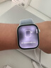 Apple/蘋果 Watch Series 10 智能手表GPS款46毫米銀色鋁金屬表殼青云色回環(huán)式運動表帶MX243CH/B 曬單實拍圖
