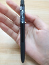 uni日本三菱中性筆UMN-155低阻尼黑科技新色NC馬卡龍限定款0.5mm學(xué)生考試專用刷題按動黑筆速干水筆 黑色 單支裝 0.5mm 曬單實拍圖
