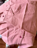 左西女童襯衫外套春秋款兒童上衣2026新款女大童長(cháng)袖襯衣潮 粉色 140 曬單實(shí)拍圖