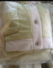 紅豆居家【24冬季新品】半邊絨睡衣女撞色翻領(lǐng)女士家居服 茉莉黃 170/92A  曬單實(shí)拍圖