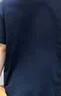 玖姿·安娜蔻【100%棉】慵懶風羅馬假日印花短袖T恤女2025夏季新款 丈青 M 曬單實拍圖