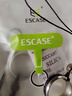 ESCASE 手機(jī)掛繩掛件男女款手機(jī)鏈鈦金屬智能感溫可拆卸指環(huán)扣鑰匙扣掛飾情侶手機(jī)配飾XR-02 Pro鉑金銀兩只裝 曬單實(shí)拍圖
