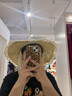 海邊草帽沙灘帽子女夏天遮陽編帽度假帽三亞海邊拍照帽子新款蕾絲 【米白 鏤空透光氛圍感】 【米白 鏤空透光氛圍感】 曬單實(shí)拍圖
