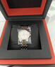 天梭（TISSOT）【官方授權(quán)店】瑞士手表 新款夢圓系列1853小美人石英女表 間金鋼帶T129.210.22.031.00 曬單實拍圖