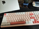 DURGOD杜伽K615W CHERRY櫻桃MX2A軸無(wú)線(xiàn)藍牙三模熱插拔機械鍵盤(pán)背光MAC游戲辦公 白光-余音（輕粉97鍵） BOX冰淇淋軸 曬單實(shí)拍圖